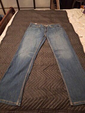 Levi’s 514 Straight Fit Jeans Men’s W38 L34 Blue Denim Casual Pants